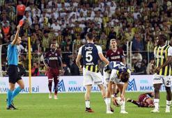 Fenerbahçe'de İsmail Yüksek, Trabzonspor'a karşı kırmızı kart gördü! Bu sezon ikinci kez...