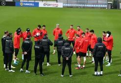 A Milli Futbol Takımımız, Galler maçı hazırlıklarına başladı
