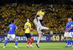Galatasaraylı Davinson Sanchez'den Real Madrid'e Vinicius Junior darbesi!