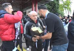 Beşiktaş'a Samsun'da coşkulu karşılama