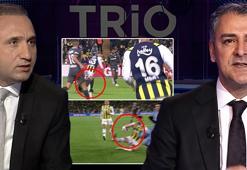 Trio'da Fenerbahçe - Fatih Karagümrük maçının tartışmalı pozisyonları değerlendirildi: Penaltı beklenen anlar!