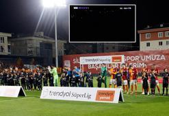 Pendikspor - Galatasaray maçında elektrikler gitti!