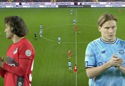 Gaziantep FK - Adana Demirspor maçının başlama vuruşunda anlamlı hareket! Hakemlere yönelik şiddete protesto...
