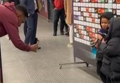 Galatasaray - Fatih Karagümrük maçı sonrası eğlenceli anlar