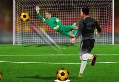 Gerçek Dünya Kupası - Şut Çekme oyunu - Real World Soccer Cup Flicker