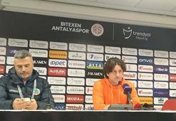 Alanyaspor teknik direktörü Fatih Tekke: 1 puan değerli