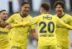 Fenerbahçe'den farklı galibiyet! Cengiz Ünder'den gol yağmuru... (VİDEO)