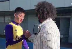 Real Madrid antrenmanına Marcelo sürprizi!