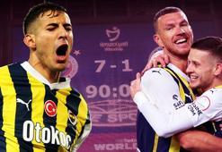 Fenerbahçe'nin tarihi Konyaspor galibiyeti sonrası övgü yağdı! 'Kadıköy'de tsunami! Rakibini 7 bitirdi'