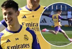 Arda Güler antrenmanda herkesi büyüledi! Harika gol...