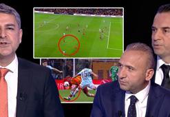 Trio'da Galatasaray - Başakşehir maçının tartışmalı pozisyonları değerlendirildi: Kırmızı kart şüphesi taşıyan an, iptal edilen gol...