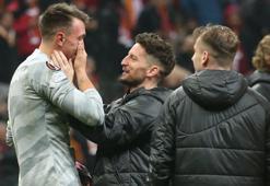 Sparta Prag galibiyeti sonrası Galatasaray'da Dries Mertens: Muslera'ya teşekkür etmemiz gerekiyor