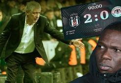 Beşiktaş'ta Fernando Santos'un planı tuttu! 3 isim kadroya alınmadı...