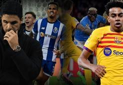 Arsenal, Şampiyonlar Ligi'nde şok yaşadı! Lamine Yamal tarihe geçti