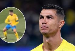 Yaptığı hareket Cristiano Ronaldo'ya pahalıya patladı: İşte aldığı ceza