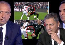 Trio'da Beşiktaş - Galatasaray derbisinin tartışmalı pozisyonları değerlendirildi: Gol öncesi faul şüphesi, penaltı beklenen anlar, kırmızı kart kararı...