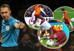 Trio'da Galatasaray - Çaykur Rizespor maçının tartışmalı pozisyonları değerlendirildi: Gol ve penaltı öncesi faul beklenen anlar...