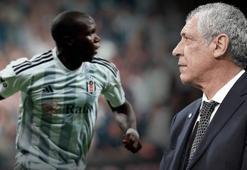 Beşiktaş'ta Fernando Santos'tan Vincent Aboubakar'a özel istek! 'Kulaklarını tıkayıp sahada karşılık ver'