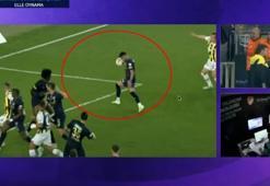 İşte Fenerbahçe - Kasımpaşa maçında verilen penaltı kararının konuşmaları
