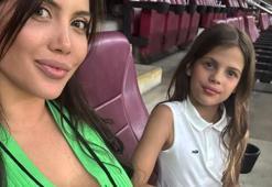 Wanda Nara ve Mauro Icardi'nin kızından 'Aşkın olayım' sürprizi!