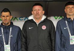 Antalyaspor'da Sergen Yalçın: 'Oyuncular da bunu biliyor!'
