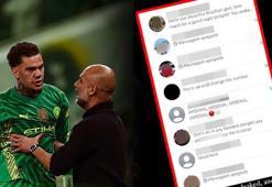 Ederson'a telefon şoku: Gelen mesajları sosyal medyadan paylaştı