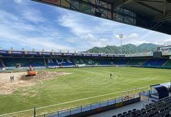 Çaykur Rizespor zemini yeniliyor