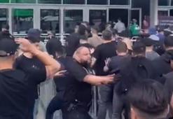 Fenerbahçe ve Panathinaikos taraftarları arasında kavga çıktı