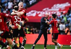 (ÖZET) Manchester City - Manchester United: 1-2 | İngiltere FA Cup Manchester United'ın!