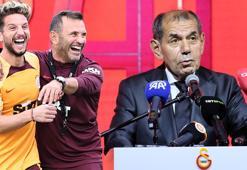 Galatasaray Başkanı Dursun Özbek'ten Mertens ve Okan Buruk açıklaması!