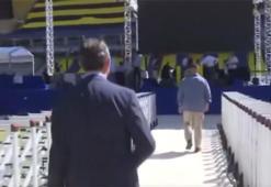 Fenerbahçe Başkanı Ali Koç, Ülker Stadyumu'na geld