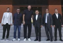 Galatasaray Başkanı Dursun Özbek'ten Basketbol Gelişim Merkezi'ne ziyaret