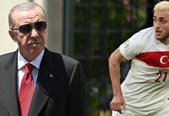 Cumhurbaşkanı Erdoğan, A Milli Takımı'nı tebrik etti
