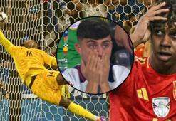 İspanya-Fransa maçında Lamine Yamal'dan tarihe geçen gol! O nasıl şut! Takım arkadaşları şaştı kaldı...