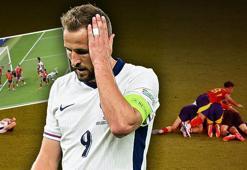 İspanya-İngiltere maçına damga vuran an: Şampiyonluğu getiren kafa! Harry Kane laneti devam ediyor