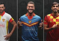 Göztepe, bu sezon Süper Lig'de giyeceği formaları tanıttı