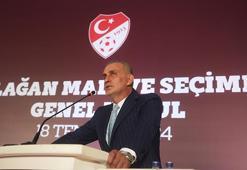 Bakan Bak'tan TFF Başkanlığı'na seçilen İbrahim Hacıosmanoğlu'na tebrik