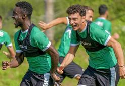 Konyaspor’da yeni transferler antrenmanda