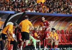 Galatasaray'da Berkan Kutlu'dan olay hareket! Çok sinirlendi, bir anda tekmeledi..