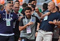 Kasımpaşa-Konyaspor maçında büyük gerginlik!