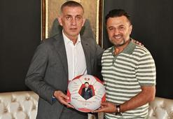 TFF Başkanı Hacıosmanoğlu'ndan Sivasspor'a ziyaret