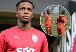 Takımdan ayrılması beklenen Wilfried Zaha Galatasaray'la antrenmana çıktı ortalık karıştı! Transfer gerçeği ortaya çıktı