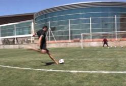 Burak Yılmaz'dan resital! Antrenmanda şovunu yaptı