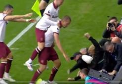 Premier Lig'de korku dolu anlar! Soucek ve Bowen, hayatını kurtardı...