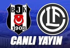 Avrupa Ligi Beşiktaş-Lugano rövanş maçı canlı yayın şifresiz izle | Beşiktaş maçı ne zaman, saat kaçta, hangi kanalda?