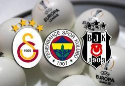 UEFA Avrupa Ligi'nde zorlu kura! Beşiktaş, Fenerbahçe ve Galatasaray'ın rakipleri belli oldu