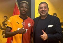 SON DAKİKA! Osimhen, Galatasaray formasını giydi
