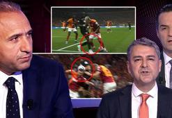 Trio'da Galatasaray - Çaykur Rizespor maçının tartışmalı pozisyonları değerlendirildi: Penaltı beklenen anlar!