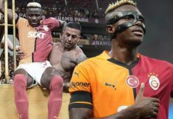Yıllardır Galatasaray taraftarıymış gibi 'Dünyalara bedel' Sarı-kırmızılı formayı giyen Victor Osimhen'i tutabilene aşk olsun