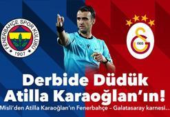 Derbide düdük Atilla Karaoğlan’ın! Misli’den Atilla Karaoğlan’ın Fenerbahçe – Galatasaray karnesi…